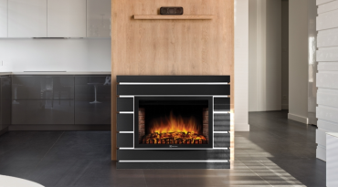 Портал Firelight Moderno 30 шпон чёрный дуб