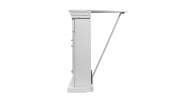 Портал Firelight Colonna 30U (угловой) белый